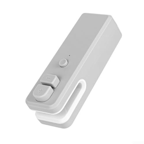 2-in-1 Mini-Beutel-Versiegeler mit Cutter für schnelles Verschließen und Frischhalten von Lebensmitteln Küchenwerkzeug (grau) von WIIYENA
