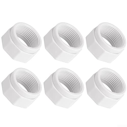280 380 180 Poolreiniger-Schlauch, Drehgelenk, D20 plus Schlauchmutter D15, Ersatz-Set für ForZODIAC und ForPolaris Poolreiniger (D15 Muttern x 6) von WIIYENA