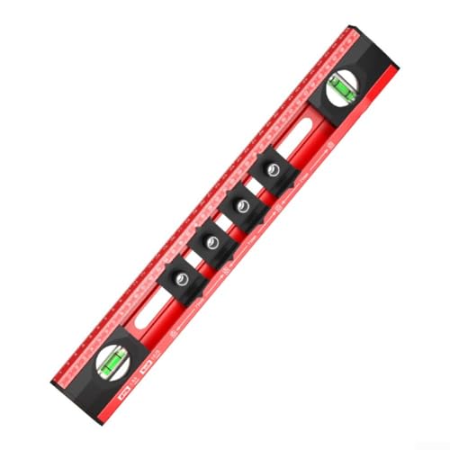 4-Lochbohrer Lochpositionierungsebene mit 4 8 mm Bohrung für genaue Platzierung während der Elektro- oder Möbelinstallation von WIIYENA