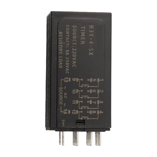 4 X Clips 3PC -Kopfhörerabdeckung Stift Zirkulieren Timerelay (AC220V) von WIIYENA