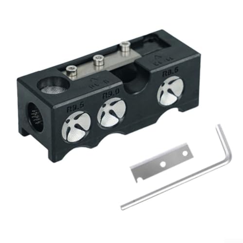 Billard-Queue-Spitzen-Former mit multifunktionalem Design für verbesserte Queue-Pflege von WIIYENA