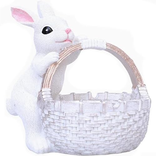 Dekorative Hasen-Akzente für Osterfestlichkeiten schaffen eine einladende Atmosphäre zu Hause (weiß) von WIIYENA