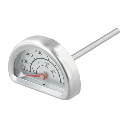 Edelstahl-Kochthermometer für Grill und Ofen mit leicht ablesbarem Zifferblatt von WIIYENA