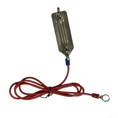 Elektrischer Bandverbinder mit Einzel-/Doppel-Clips für Bauernhof-Ziegen- und Viehzaun, sichere Übertragung von Strom zwischen Banddrähten (Einzelclip) von WIIYENA