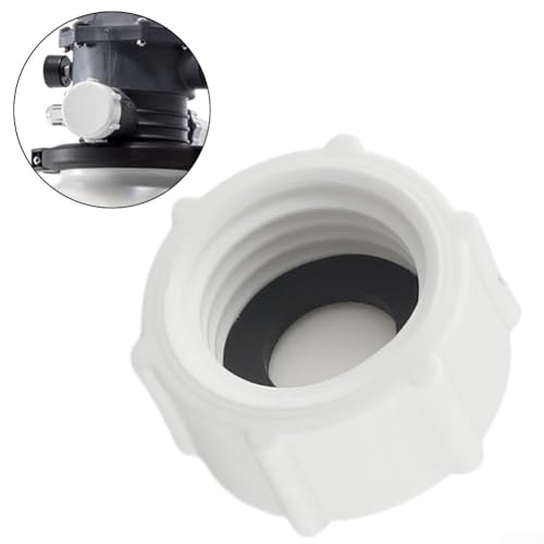 Ersatz-Ablassventilabdeckung oder O-Ring für Intex Pool-Modelle 11456 und 11385, kompatibel mit Sandfilterpumpen, die Wasserablauf und Leckschutz unterstützen (Abdeckung) von WIIYENA