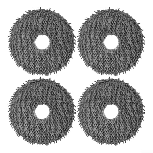 Ersatz-Set für 3i P10 Ultra Roboter-Staubsauger-Mikrofaser-Mopptücher, 4 oder 10 Stück, kompatibel und langlebig (4 Stück) von WIIYENA