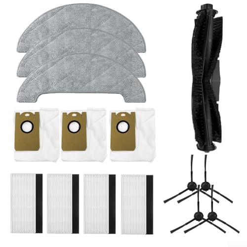 Ersatzteil-Set für Wischmopp-Pad und Bürste, kompatibel mit Airrobo für T10+ Roboter-Staubsauger Ersatzteil-Set für Wischmopp-Pad und Bürste, kompatibel mit Airrobo für T10+ Roboter-Staubsauger von WIIYENA