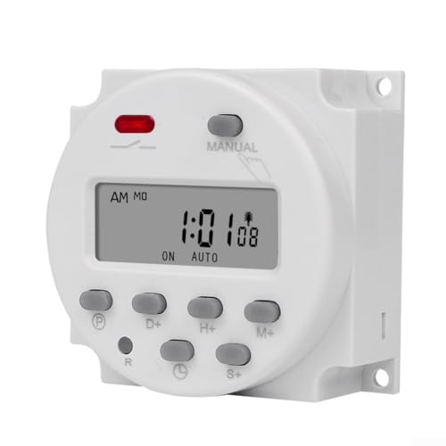 Flexibler programmierbarer Power-Timer mit langlebiger wiederaufladbarer Batterie-Backup (DC24V) von WIIYENA