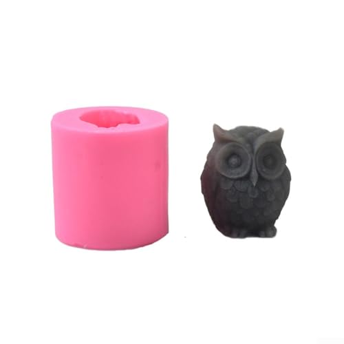 Formen Sie atemberaubende Designs mit dem flexiblen 3D-Eulen-Silikon-Bastelwerkzeug (kleine Eule) von WIIYENA