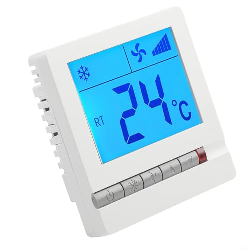 Fortschrittliches LCD-Thermostat für effizientes Temperaturmanagement für Lüfter und Klimaanlage von WIIYENA