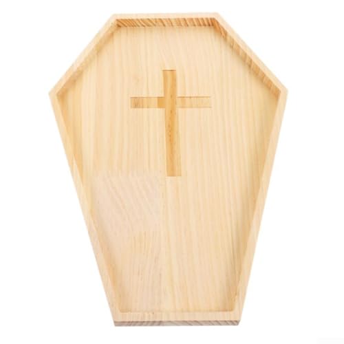 Halloween Themed Wooden Pallet Cake Tableware for Parties, Easy to Clean and Maintain (A) von WIIYENA