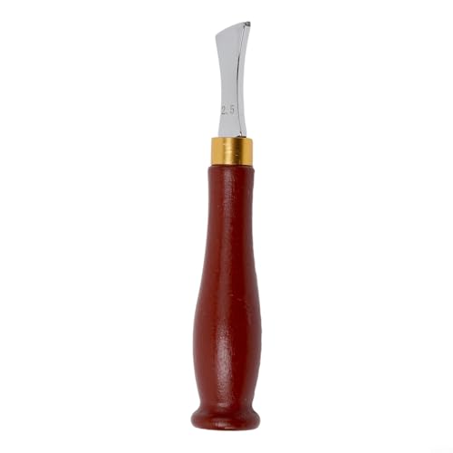 Leder-Crimpzange mit verbesserter Leistung für professionelle Kantenbearbeitung im Handwerk (2,5 mm) von WIIYENA
