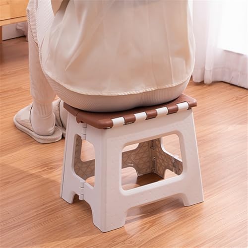Leichter Klapphocker, ideal für Kinder und Erwachsene zu Hause, Blau von WIIYENA