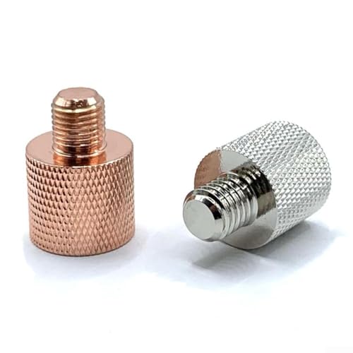 M10 auf 3/8 Stecker-Adapter, kompatibel mit JPC-Antenne, bietet stabile Verbindung und optimierten Signalempfang (Silber) von WIIYENA