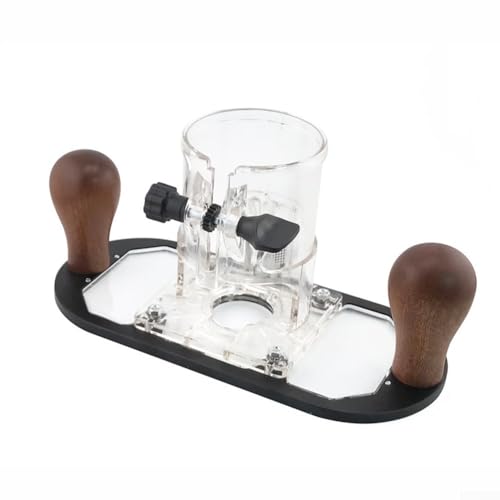 Oberfräsenbasis für Holzbearbeitungsaufgaben, hergestellt für Langlebigkeit und verbesserte Benutzerkontrolle (schwarz) von WIIYENA