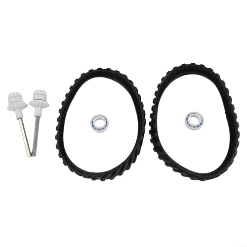 R0525100 Tune Up Rebuild Ersatzteile passend für Zodiac Poolreiniger, mit 2 R0525100 Antriebswelle mit Motorradlager, 2 R0526100 Poolreinigerbahnen von WIIYENA