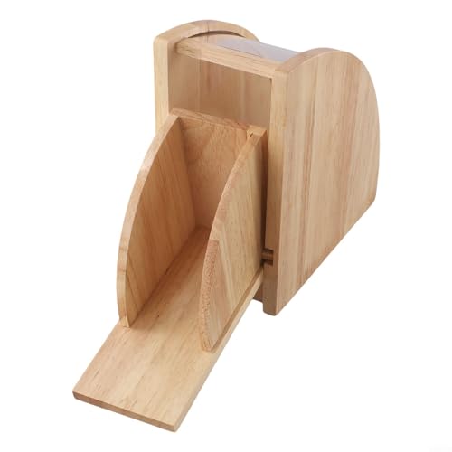 Schicker Kaffeefilterhalter aus Holz für einfachen Zugriff, perfekt für stilvolle Organisation in Ihrer Kaffeestation von WIIYENA
