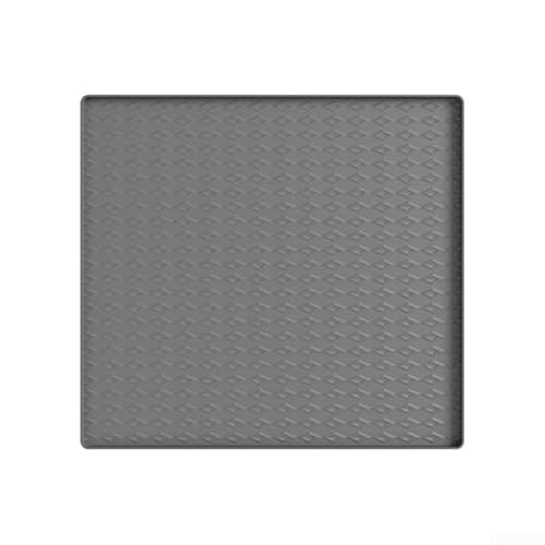 Silikonmatte für Waschmaschinen und Trockner, zuverlässiger Staubschutz für lang anhaltende Leistung (Grau 60 x 50 cm) von WIIYENA