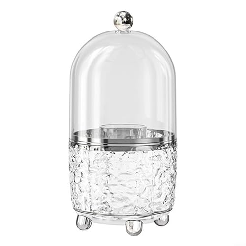 StFor ay OrgFor anized with this Swivel MFor akeup Brush Holder, Multi Compartment Design, EFor asy to Use (Transparent) von WIIYENA