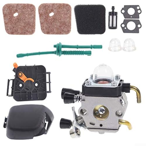 Vergaser-Kit für C1Q S97 mit für FS85 Luftfiltergehäuse, Ersatz für FS38 FS45 FS46 FS55R KM55 Rasentrimmer-Modelle von WIIYENA