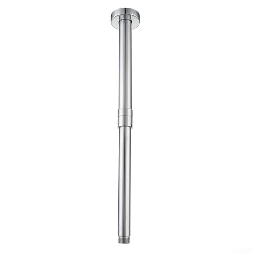 Verstellbarer Duschschlauch aus Edelstahl, verbessert Ihr Duscherlebnis mit flexiblem Design (Chrom) von WIIYENA