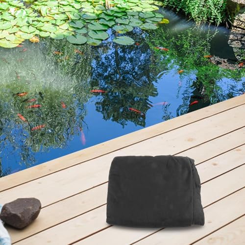 Vliesstoff für Teiche, effektive Barriere gegen Bodenerosion und Schäden (1,5 x 2 m) von WIIYENA
