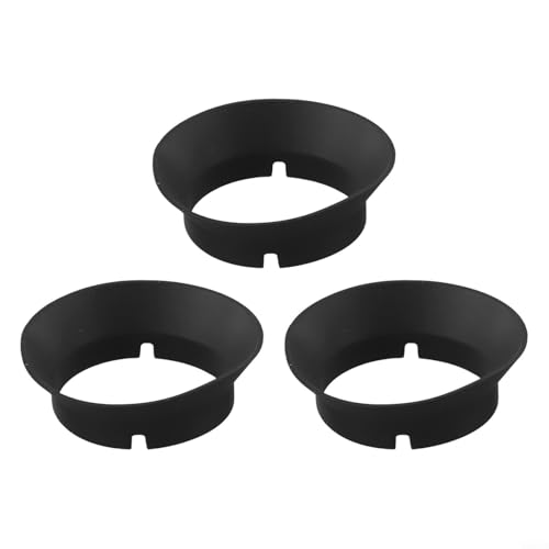 WIIYENA 1/3 Pack Kaffeemühle Ersatz Dichtungssatz Silikondichtung für Baratza für Virtuoso für Maestro für Preciso Modelle Kaffeemaschine Dichtung Mülleimer (3 Stück) von WIIYENA