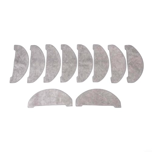 WIIYENA 4/10pcs Kehrmaschine für Cleanova für W7 W11 Selbstentleerender Roboter Staubsauger Mop Tuch Kit Home Cleaning Zubehör von WIIYENA