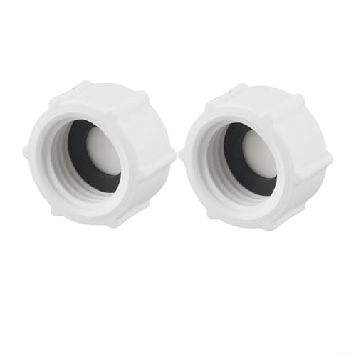 WIIYENA Ablaufventilkappe O für Ring Ersatzteil 11456 11385 für Intex Pool Sandfilterpumpe Schwimmbad Zubehör für lange Lebensdauer (2 Stück) von WIIYENA