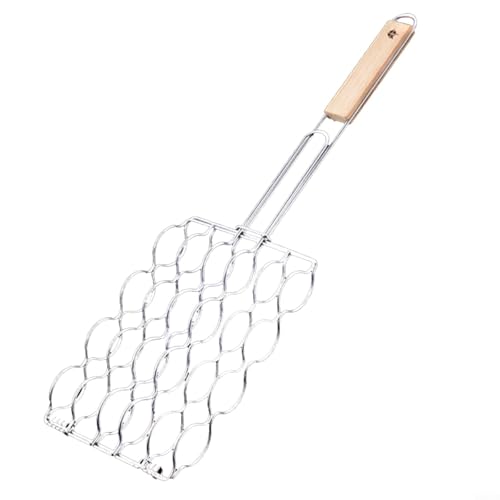WIIYENA BBQ Wurst Grillkorb BBQ Hot Dogs Grillkorb Barbecue Wursthalter Rack Camping Kochen Antihaft Camping Kochgeschirr für Outdoor Küche von WIIYENA