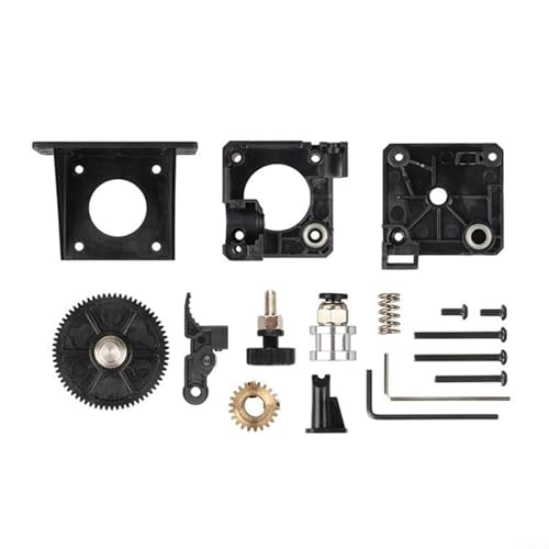 WIIYENA Drucker Titan Extruder Stock Feeder Remote Direct Drive System Kompatibel mit V6 Halterung für 1,75 mm Filament (Schwarz) von WIIYENA