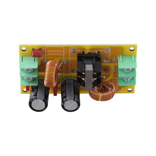 WIIYENA Elektromagnetisches DC LC Filtermodul für EMI 10A 20A 50V DC Netzteil Entstörer mit doppelseitiger FR4 Platine (2A) von WIIYENA