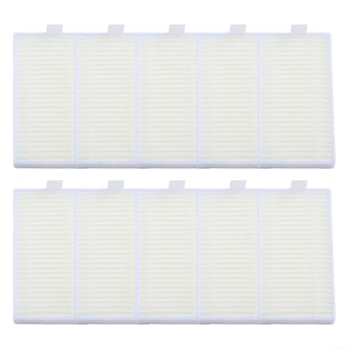 WIIYENA Ersatzfilter für ILIFE A30 Pro Roboterstaubsauger, HEPA-Filterzubehör, waschbar, Staubsaugerfilter-Set (10 Stück) von WIIYENA