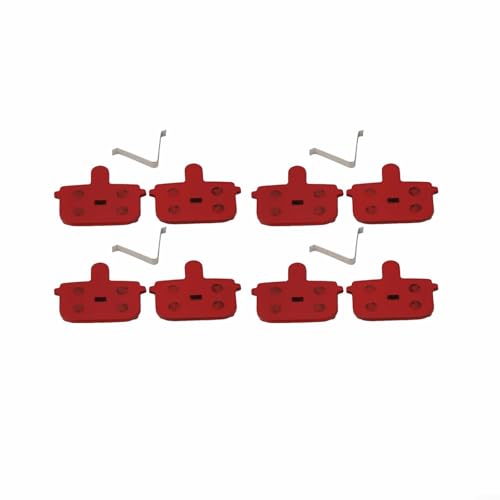 WIIYENA Fahrrad-Bremsbeläge für Tongli-8 Town City Road Cross Country Downhill hohe Temperaturleistung geräuscharm (4 Paar) von WIIYENA