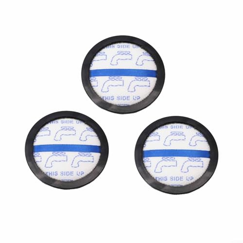WIIYENA Filter-Ersatzteile für Grundig VCP 3929 L schnurlosen Staubsauger, Ersatzteile, waschbares und wiederverwendbares Filter-Set (3 Stück) von WIIYENA