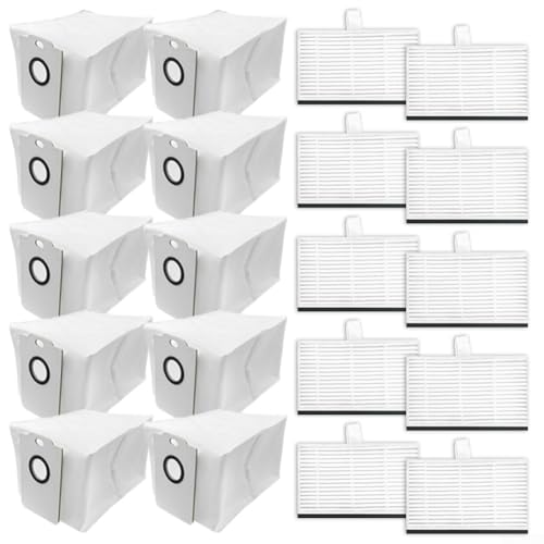 WIIYENA Filter-Staubbeutel-Set für Cecotec für Conga 9590/9990/10090 AI Ersatz-Staubsauger-Zubehör-Set WIIYENA Filter-Staubbeutel-Set für Cecotec für Conga 9590/9990/10090 AI Ersatz-Staubsauger-Zubehör-Set von WIIYENA