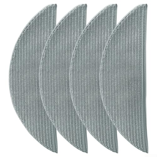 WIIYENA Für Lydsto R5 / R5D Saugroboter und Wischmopp Ersatzteile Wischtuch Lappen, 4 Stück, Grau WIIYENA Für Lydsto R5 / R5D Saugroboter und Wischmopp Ersatzteile Wischtuch Lappen, 4 Stück, Grau von WIIYENA