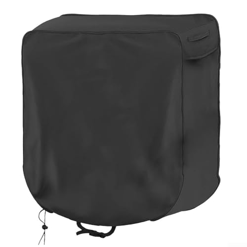 WIIYENA Gartenschlauchabdeckung Oxford Stoff Schlauchabdeckung Wetterfest Shield Wasserdicht Schutzhülle Outdoor Staubschutz Schlauchschild (Schwarz) von WIIYENA