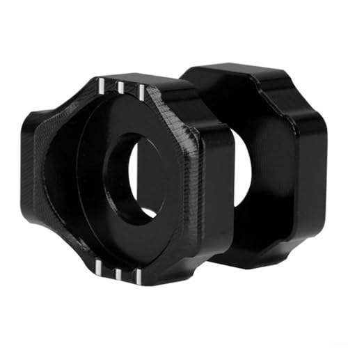WIIYENA Hinterachsblock-Kettenversteller für Surron für Light Bee X/S für Segway X160/X260 Dirt Bikes, hergestellt aus CNC-gefräster 6061 Aluminiumlegierung (schwarz) von WIIYENA