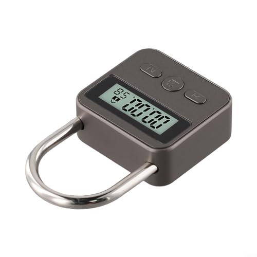 WIIYENA LCD-Display, Timersperre, digitale Sicherheitskontrolle, Metall, elektronisches Timing-Gerät mit Hintergrundbeleuchtung WIIYENA LCD-Display, Timersperre, digitale Sicherheitskontrolle, Metall, elektronisches Timing-Gerät mit Hintergrundbeleuchtung von WIIYENA