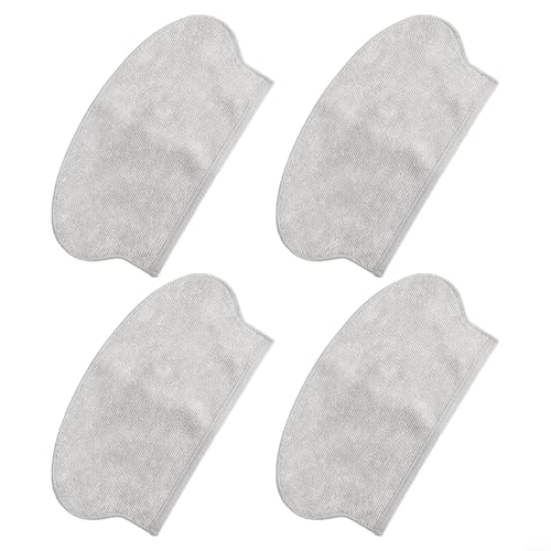 WIIYENA Mikrofaser-Wischtuch-Ersatz-Set, 4/10 Stück, für Midea M6 VCR21LDSW Roboter-Staubsauger-Pads für effiziente Reinigung von Hartböden, 4 Stück WIIYENA Mikrofaser-Wischtuch-Ersatz-Set, 4/10 Stück, für Midea M6 VCR21LDSW Roboter-Staubsauger-Pads für effiziente Reinigung von Hartböden, 4 Stück von WIIYENA
