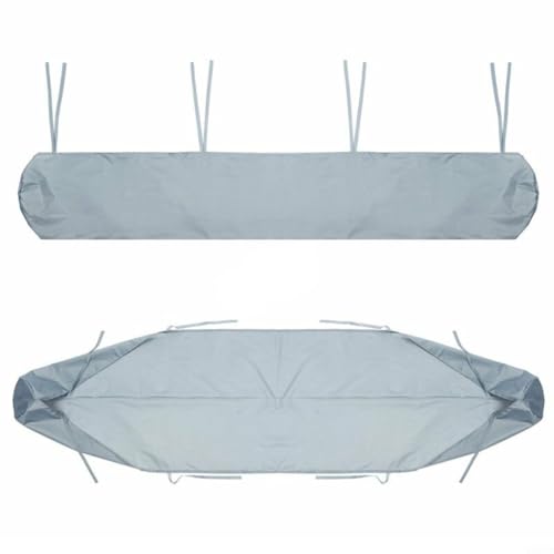 WIIYENA Patio Markise Cover Waterproof Markise Protector Bag Oxford Cloth Storage Bag Weather Resistant Dust Shield Outdoor Sun Protection Dustproof Cover(grey 5m) von WIIYENA