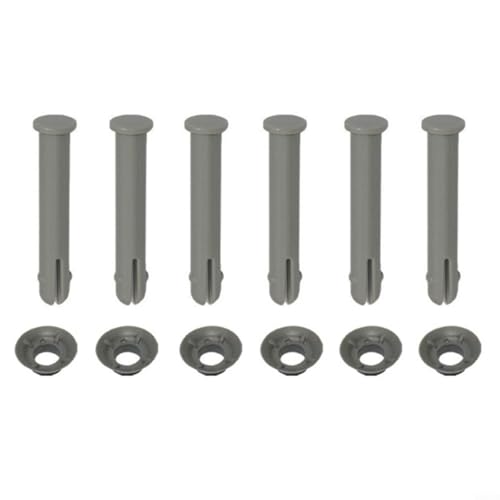 WIIYENA Pool Pin Dichtungssatz 65 mm lang Ersatzteile für Stahlrahmen Schwimmbäder kompatibel mit P61754 P61801 P61796 (6 Set) von WIIYENA