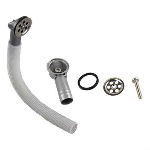 WIIYENA Rundes Überlaufrohr, Spülenüberlauf-Kit Modern Waschbecken Überlaufkopf für Küchenspüle Drainage für Heimwerkerprojekte WIIYENA Rundes Überlaufrohr, Spülenüberlauf-Kit Modern Waschbecken Überlaufkopf für Küchenspüle Drainage für Heimwerkerprojekte von WIIYENA