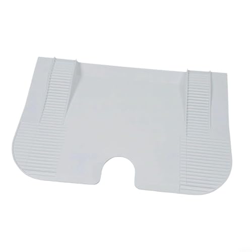 WIIYENA Schwellenrampe Matte Einstiegsleisten für Roborock für Qrevo Maxv für Qrevo Pro für Qrevo S Roboter Staubsauger Ersatz Rampenplatte Ersatzteil (weiß) von WIIYENA