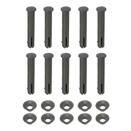 WIIYENA Schwimmbad-Rahmenstift-Ersatz-Set, 60 mm Länge, Pool-Struktur-Stützteile (10 Sets) von WIIYENA