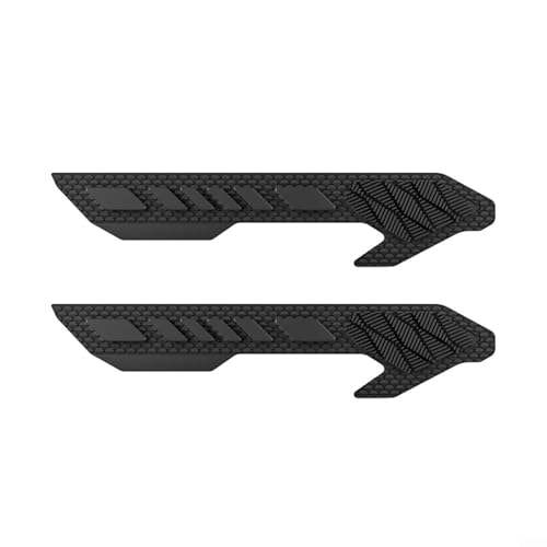 WIIYENA Silikon-Fahrrad-Kettenstrebenschutz-Aufkleber, 2 Stück, Fahrradrahmenschutz-Set für MTB für Rennräder, schützt Kettenstrebe und Unterrohr vor Steinen (A) von WIIYENA