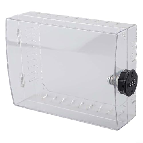 WIIYENA Thermostatbox mit Zahlenschloss, Digitale Thermostatschutzbox Sicherheitsabdeckung Temperaturregelung Geräteschutz Klarsichtvitrine WIIYENA Thermostatbox mit Zahlenschloss, Digitale Thermostatschutzbox Sicherheitsabdeckung Temperaturregelung Geräteschutz Klarsichtvitrine von WIIYENA