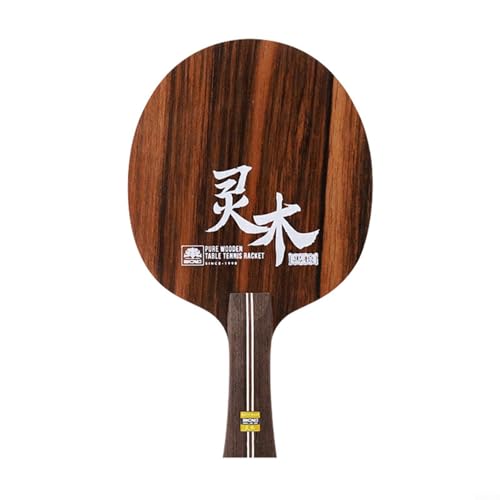 WIIYENA Tischtennisschläger Sieben Schichten Tischtennisschläger Klinge Holz Grundplatte für Ping-Pong Schläger Klinge für Anfänger Professionelle Spieler Training (langer Griff) von WIIYENA