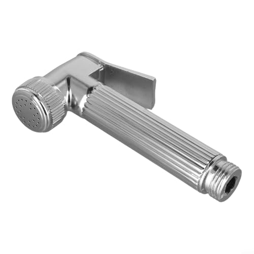 WIIYENA Toiletten-Bidet-Sprühkopf mit praktischem Auslösemechanismus, ergonomisch, sanfte Wasserflusskontrolle, G1/2-Anschluss aus Legierung, für die meisten Duschschläuche für Hygiene, Haustierbaden von WIIYENA